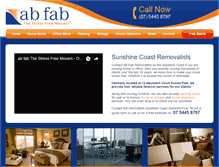 Tablet Screenshot of abfab.com.au